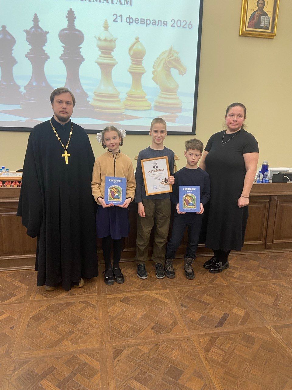 Дополнительное фото 2 к статье: Финальный турнир IX Кубка Калужской митрополии по шахматам