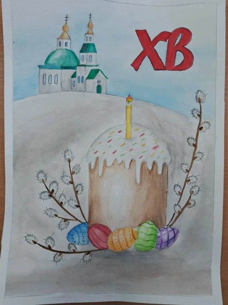 Дополнительное фото 1 к статье: Готовимся к пасхальной выставке в ТЮЗе!