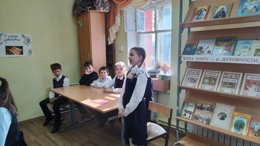 Дополнительное фото 1 к статье: Интеллектуальная игра "Книжный ковчег" в Козельской православной гимназии