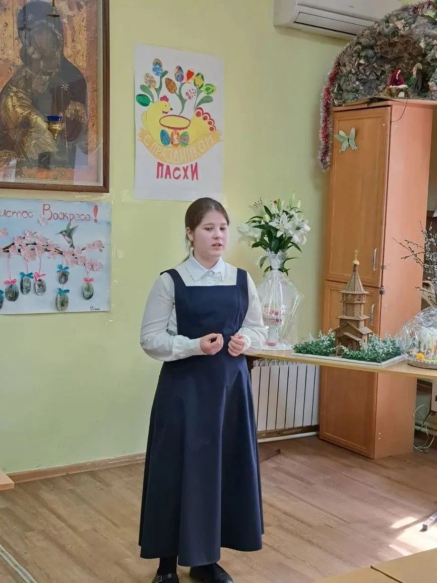 Фото к статье: Конкурс чтецов "Пасха! Господня Пасха!"